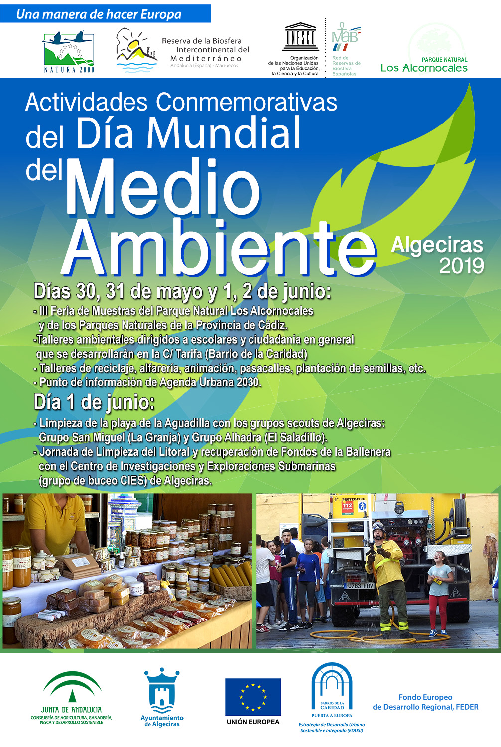 CARTEL  III FERIA DE ARTESANOS ALGECIRAS 2019